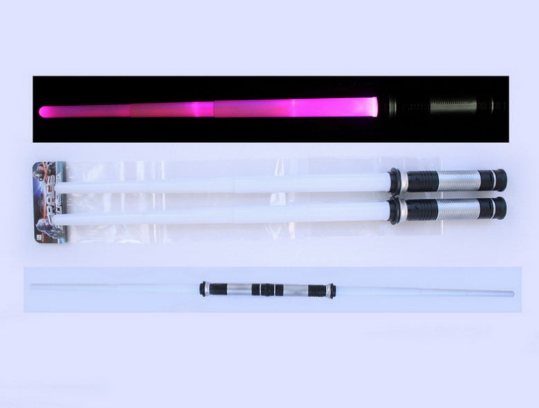 Laser Toy With Sound Laser Darth Vader Sword Cosplay Bow Toy Double Lightsaber